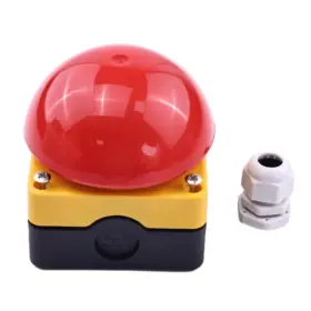 Aftermarket Fak-r-v-kc11-iy Emergency Stop Button Actuator For Eaton Moeller Fak Palm Switch
