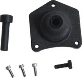 All Balls 79-4005 End Cover Starter Button - Wrinkle Black All Balls 79-4005 End Cover Starter Button - Wrinkle Black