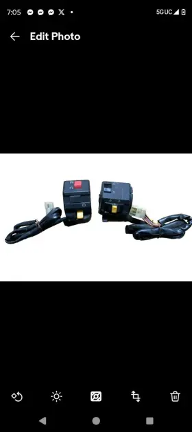 Buell N0158.ta/n0159.tb 07 Xb12s Lightning Hand Control Switches N0158.ta / N0159.tb