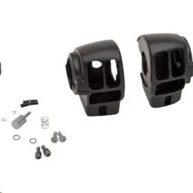 Drag Specialties 0616-0354 Switch Housing Kit - Matte Black Drag Specialties 0616-0354 Switch Housing Kit - Matte Black
