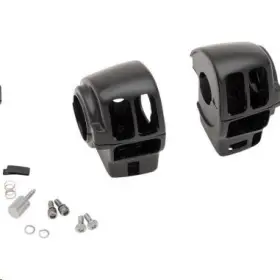 Drag Specialties 0616-0356 Switch Housing Kit - Matte Black