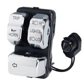 Drag Specialties 0616-0386 Canbus Handlebear Switch - Left Chrome Drag Specialties 0616-0386 Canbus Handlebear Switch - Left Chrome
