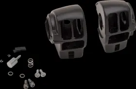 Drag Specialties 616-0354 H07-0782mb Switch Housing - Radio Matte Black