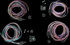 Drag Specialties 8zu1stf1go Ds Black Handlebar Radio Cruise Switch Kit Wire Leads Harley Rocker 07-10
