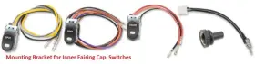 Drag Specialties H18-0553 2106-0222 Inner Fairing Cap Switch Kit - Mounting Bracket Drag Specialties H18-0553 2106-0222 Inner Fairing Cap Switch Kit - Mounting Bracket
