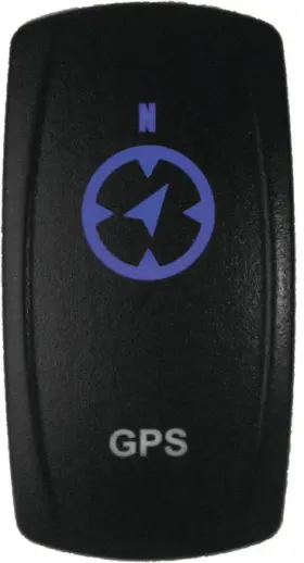 Dragonfire Racing 04-0124 Laser Etch Dual Led Switch Gps On/off - Blue 522624 Dfr522624 Dragonfire Racing 04-0124 Laser Etch Dual Led Switch Gps On/off - Blue 522624 Dfr522624