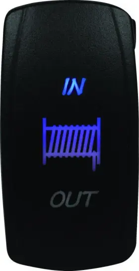 Dragonfire Racing 887337396538 Lighted Switch Winch In/out Blue Dragonfire Racing 887337396538 Lighted Switch Winch In/out Blue