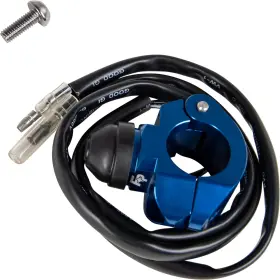 Fire Power 191361397233 Kill Switch Single Bolt Clamp Blue Fire Power 191361397233 Kill Switch Single Bolt Clamp Blue