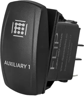 Flip Sc11-a64-amb Standard Rocker Switch - Aux1 Flip Sc11-a64-amb Standard Rocker Switch - Aux1