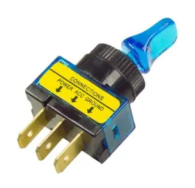 Grote 621935052454 82-1912 Electrical Switch - On/off 20 Amp Lighted Blue Grote 621935052454 82-1912 Electrical Switch - On/off 20 Amp Lighted Blue