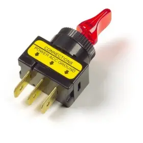 Grote 85960 821909 Toggle On/off D/bill 20 Amp Red