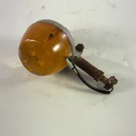 Indian D425-00-50 Vintage American Moped 50cc Turn Signal Indicator Lens And Stem Mount Oem