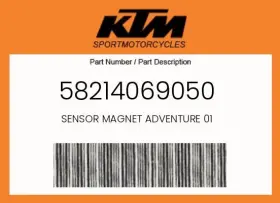 Ktm 58214069050 Genuine Sensor Magnet Adventure 01 -