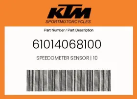 Ktm 61014068100 Genuine Speedometer Sensor 10 - Ktm 61014068100 Genuine Speedometer Sensor 10 -