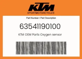 Ktm 63541190100 Genuine Oxygen Sensor -