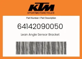Ktm 64142090050 Genuine Lean Angle Sensor Bracket -
