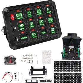 Moose Offroad 90-200-pu Gang Switch - 12 Position Moose Offroad 90-200-pu Gang Switch - 12 Position