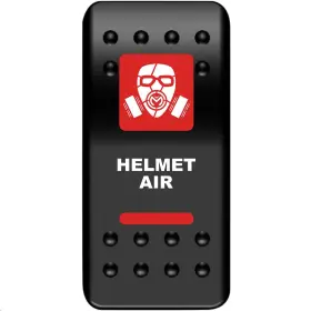 Moose Utility 2106-0537 Offroad Hmt-pwr-r Helmet Air Rocker Switch - Red