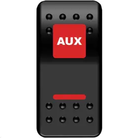 Moose Utility 2106-0539 Offroad Aux-pwr-r Auxiliary Rocker Switch
