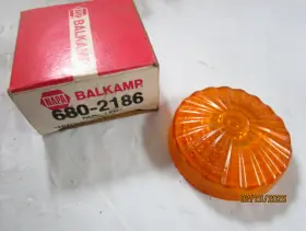 Napa 680-2186 Bulkamp Amber Replacement Lens