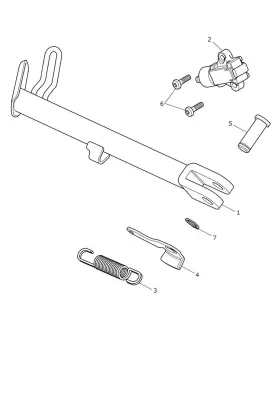 Triumph T2086616 - Sidestand Kit Triumph T2086616 - Sidestand Kit