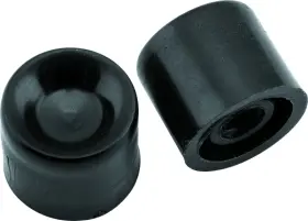 Twinpower 490055 Twin Power Fits 72-e73 Fl Fx Xl Black Long Button Caps Replaces H-d 71535-72 10