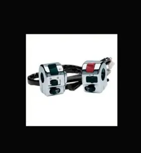 Victory 2873696 Touring Crusier Chrome Handlebar Controls Switch-housings