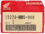 Genuine Honda Relief Valve Assembly Part Number - 15220-mm5-000. Fixed Price $35.99.